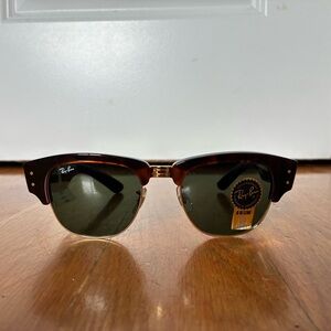 Ray-Ban Mega Clubmaster Tortoise Sunglasses, NEW!